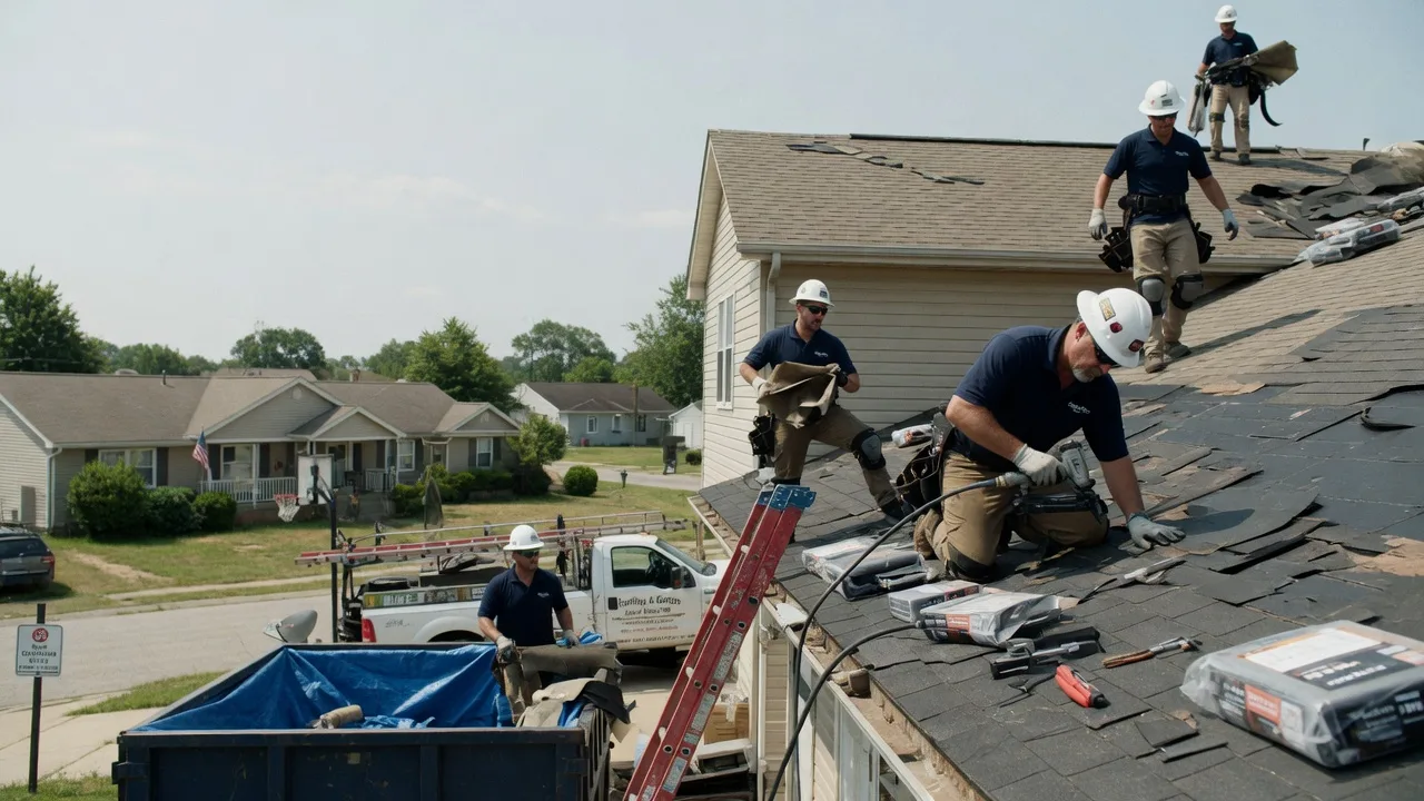Roof Replacement in Farmersville, OH near me